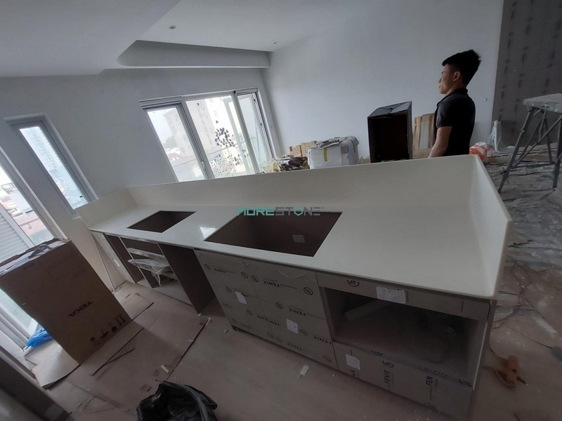  Solid Surface: Đỉnh Cao Của Đá Bếp Hiện Đại*